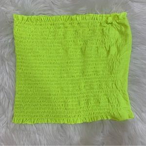3/$15 Neon green tube top